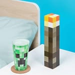 Minecraft Torch Light Lampa 28 x 6 x 6 cm