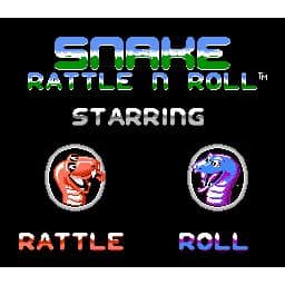 Snake Rattle N Roll Nintendo NES (Begagnad, Endast kassett)