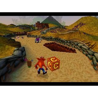 Crash Bandicoot 3 Warped Playstation 1 PS1 (Begagnad)