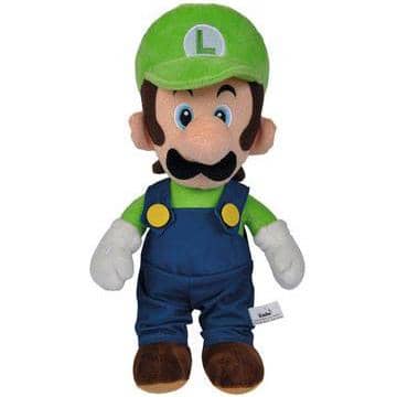 Super Mario Luigi Gosedjur 20 cm
