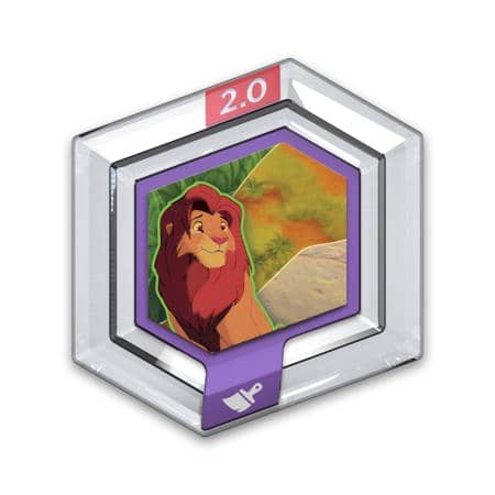 Disney Infinity 2.0 Hexagonal Power Disc Simba's Pridelands