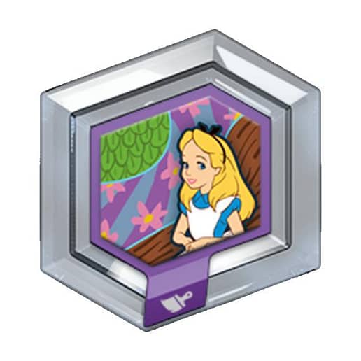 Disney Infinity 1.0 Hexagonal Power Disc Alice's Wonderland
