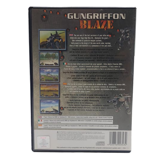 Gungriffon Blaze (utan manual) till Playstation 2