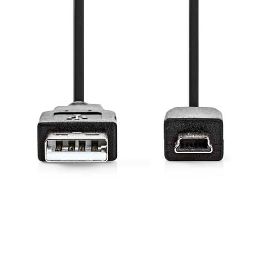 USB-kabel Mini B 5-Pin Hane - A Hane