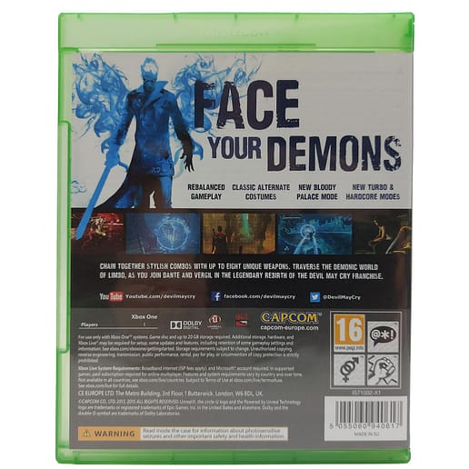 DMC Devil May Cry: Definitive Edition till Xbox One