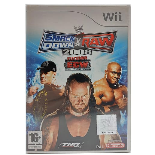 WW Smack Down vs Raw 2008 Featuring ECW till Nintendo Wii