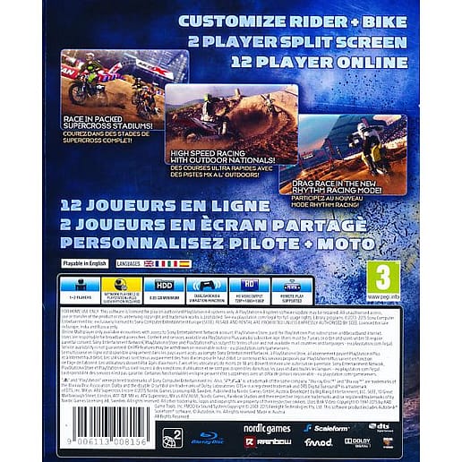 MX vs ATV Supercross Encore Ed. PS4