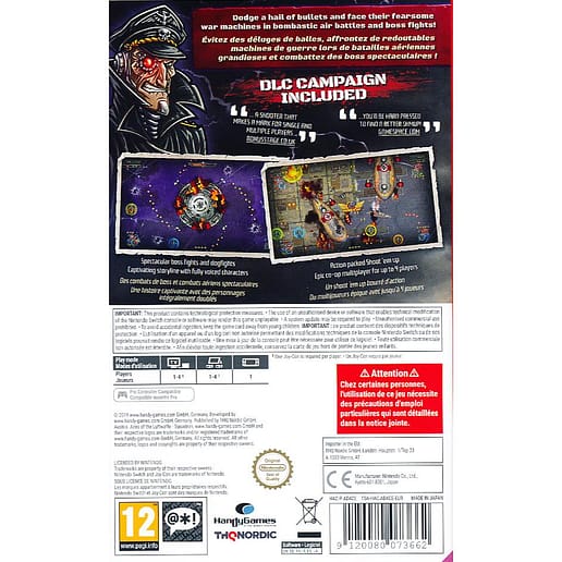 Aces of the Luftwaffe Squadron Nintendo Switch