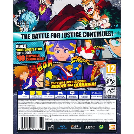My Hero One's Justice 2 PS4