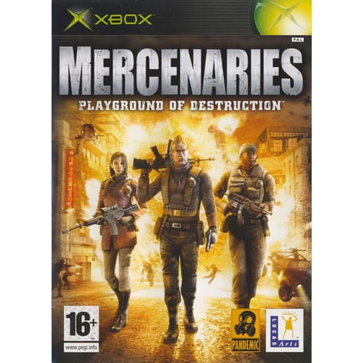 Mercenaries Playground of Destruction Xbox (Begagnad)