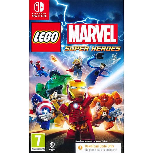 Lego Marvel Super Heroes Nintendo Switch (Code in a box)