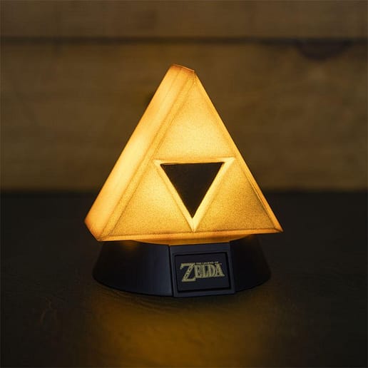 The Legend of Zelda Gold Triforce Icons Light Lampa 10 cm