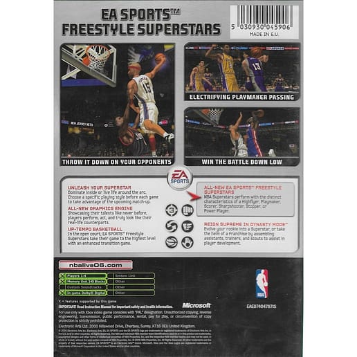 NBA Live 06 Xbox (Begagnad)