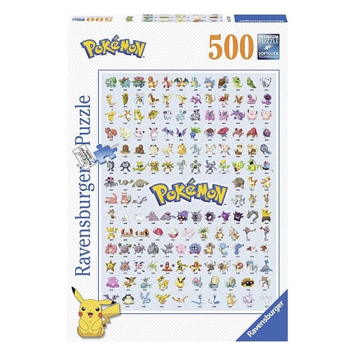 Pokémon Pussel 500 bitar 49 x 36 cm