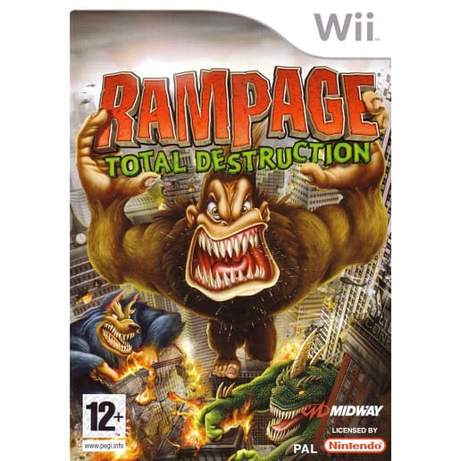 Rampage Total Destruction Nintendo Wii (Begagnad)