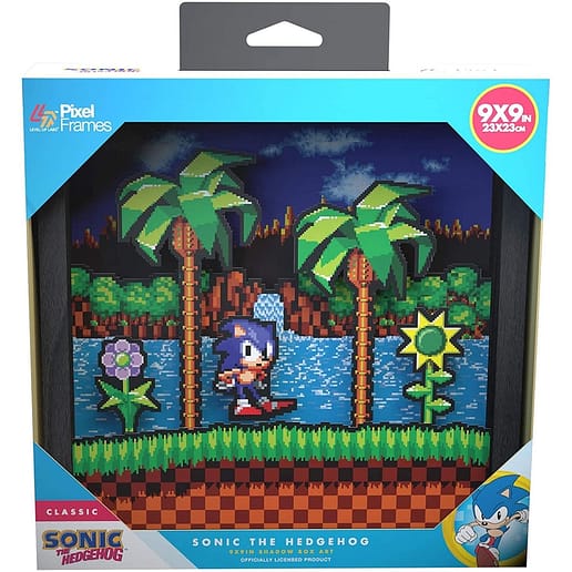Pixel Frames Sonic The Hedgehog