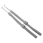 Handledsrem 2st Vit Original till Wiimote handkontroll Nintendo Wii