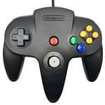 Handkontroll Original Svart till Nintendo 64 N64