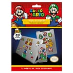 Super Mario Tech Sticker Pack Mushroom Kingdom Klistermärken