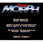 Super Morph Super Nintendo SNES (Begagnad, Endast kassett)