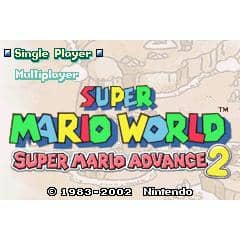 Super Mario Advance 2 Super Mario World Gameboy Advance (Begagnad, Endast kassett)