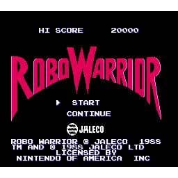 RoboWarrior Nintendo NES (Begagnad, Endast kassett)