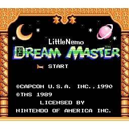 Little Nemo Dream Master Nintendo NES (Begagnad, Endast kassett)