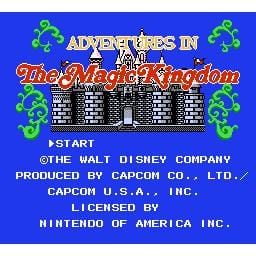 Adventures in the Magic Kingdom Nintendo NES (Begagnad, Endast kassett)