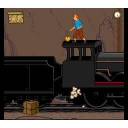 Tintin i Tibet Super Nintendo SNES (Begagnad, Endast kassett)