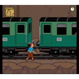 Tintin i Tibet Super Nintendo SNES (Begagnad, Endast kassett)