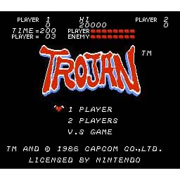 Trojan Nintendo NES (Begagnad, Endast kassett)