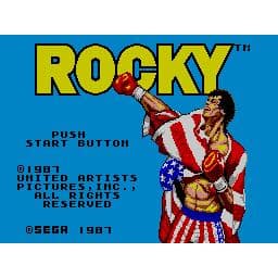Rocky Sega Master System (Begagnad, Endast kassett)