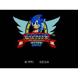 Sonic the Hedgehog Sega Master System