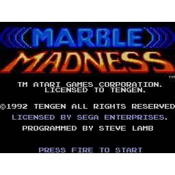 Marble Madness Sega Master System