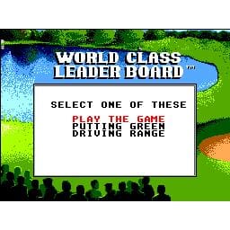 World Class Leader Board Sega Master System (Begagnad, Endast kassett)