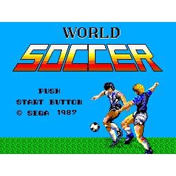 World Soccer Sega Master System (Begagnad, Endast kassett)