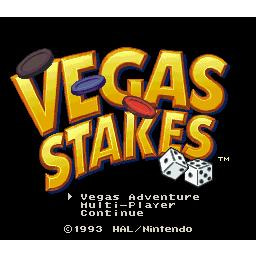 Vegas Stakes Super Nintendo SNES (Begagnad, Endast kassett)