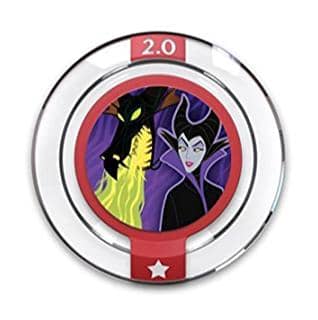 Disney Infinity 2.0 Round Power Disc Maleficent's Spell Cast