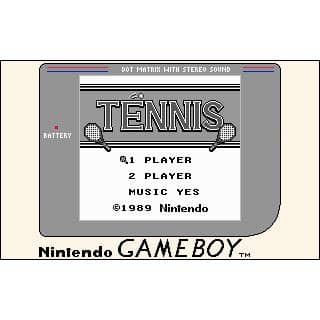 Tennis Gameboy (Begagnad, Endast kassett)