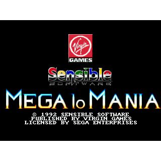 Mega-Lo-Mania Sega Mega Drive (Begagnad, Endast kassett)