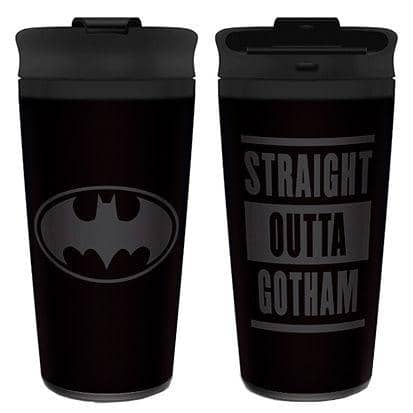 DC Comics Batman Straight Outta Gotham resemugg rostfritt stål 425ml