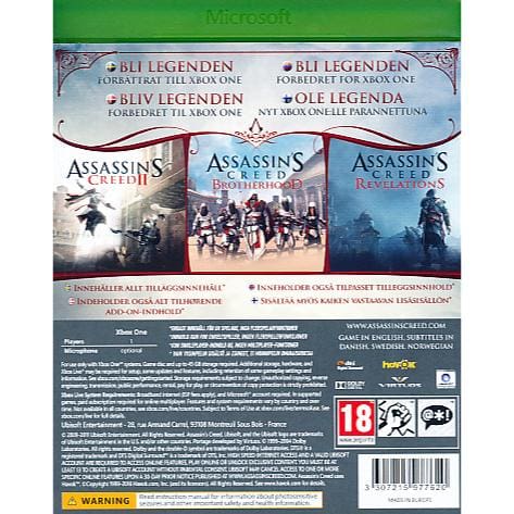 Assassins Creed Ezio Coll. XBO