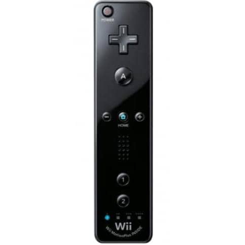 Wiimote Motionplus Svart Original Nintendo Wii