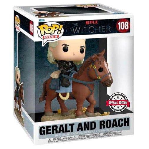 POP figure Rides The Witcher Geralt And Roach Exclusive