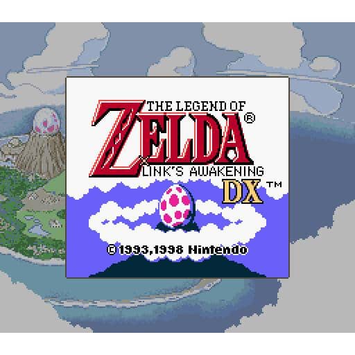 The Legend of Zelda Links Awakening DX Gameboy Color (Begagnad, Endast kassett)