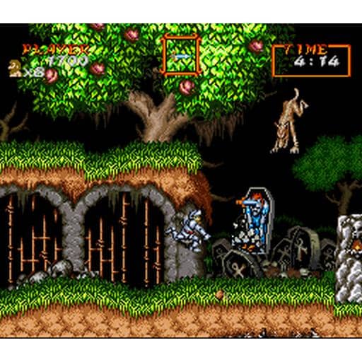 Super Ghouls n Ghosts Super Nintendo SNES (Begagnad, Endast kassett)