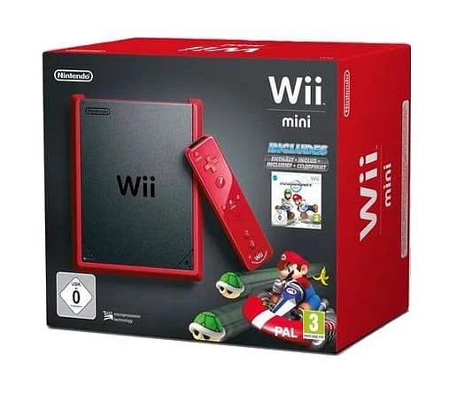 Nintendo Wii Mini + Mario Kart Wii (Begagnad)