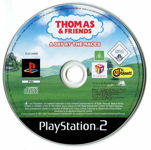 Thomas & Friends A Day at the Races Playstation 2 PS2 (Begagnad)