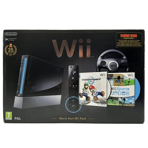 Nintendo Wii Basenhet Mario Kart Wii Pack Anniversary Edition
