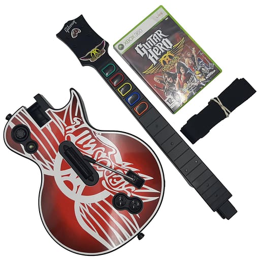 Guitar Hero Aerosmith med Gitarr till Xbox 360